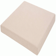 CLP Galette de chaise Smilla Tissu HBT: 5x50x50 cm Crème - beige textile 327078_0