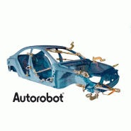 Coffret de traction satellite Autorobot - modules et accessoires pour redressage de structures de véhicules