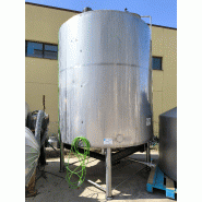Cuve en acier inoxydable 10.000 litres - référence                        :                         c13912