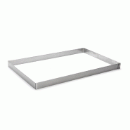 DE BUYER - cadre a entremets inox e.F. 57x37x3.5cm - inox 10-301535