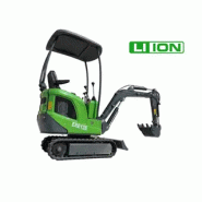 Mini Pelle LITHIUM Everun ERE12E + 3 Godets Offerts - Zero Emission_0