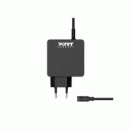Port Designs 900090B-EU chargeur d'appareils mobiles Netbook, Ordinateur portable, Universel Noir Se
