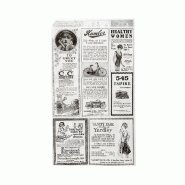 Sachet papier ingraissable sans PFAS 2 côtés ouverts Times 13x22 cm - par 500