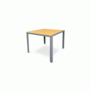 Table de jardin en aluminium havana 90 beige/gris – MTF – aluminium – 3exn0044