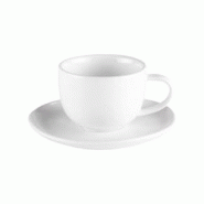 Tasse et sous-tasse à café Ecume 9 cl x6 - Blanc Rond Porcelaine Table Passion 8.5x6.3 cm - blanc porcelaine 3106232762253 Tasse et sous-tasse à café Ecume 9 cl x6 - Blanc Rond Porcelaine Table Passion 8.5x6.3 cm - blanc porcelaine 3106232762253