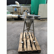 Trémie en acier inoxydable - référence                        :                         c13832