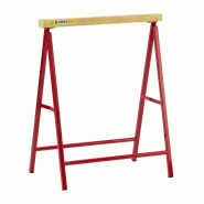 Tréteau pliant bois et métal - 60 cm