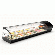 Vitrine réfrigérée à sushi SHARK - 2 niveaux - Cuve plane - 1680 mm - SK28SP | Sayl Barcelona