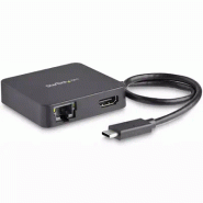 Adaptateur Multiport USB C - Mini Station d'Accueil USB-C Vidéo HDMI 4K - Gigabit Ethernet, Hub USB_0