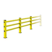 Barrière de protection  modulable à mémoire de forme