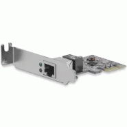 Carte Réseau PCI Express 1 port RJ45 Ethernet Gigabit - Low Profile