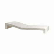 Chaise longue design JUT - ice