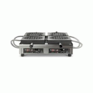 Gaufrier éléctrique double ouvertures 180 degrés | Krampouz - WECA0- Plaques Ronde WECACB - WECACB Gaufrier éléctrique double ouvertures 180 degrés | Krampouz - WECA0- Plaques Ronde WECACB - WECACB