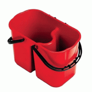 GEMINI seau bibac rouge 15 lt (8 lt + 6 lt)