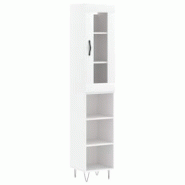 Helloshop26 - Buffet bahut commode armoire meuble de rangement organisateur cuisine salle de séjour salon haut 34,5 x 34 x 180 cm 02_0032384 - 300021 Helloshop26 - Buffet bahut commode armoire meuble de rangement organisateur cuisine salle de séjour salon haut 34,5 x 34 x 180 cm 02_0032384 - 300021