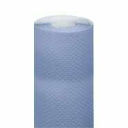 Nappe en rouleau cellulose extra damassé bleu ciel 1,20x7m - par 25