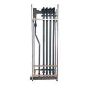 Récupérateur de chaleur vertical centralisé sur eau grise Evolsys - Disponible sur base Shower Pipe 1,7m - 2,1m de 1,8 à 9m3/h - SPX Récupérateur de chaleur vertical centralisé sur eau grise Evolsys - Disponible sur base Shower Pipe 1,7m - 2,1m de 1,8 à 9m3/h - SPX