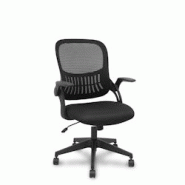 Silla Opti544 negra respaldo malla negro asiento 3D negro - multi-matériau 544BNM8403D840RN Silla Opti544 negra respaldo malla negro asiento 3D negro - multi-matériau 544BNM8403D840RN