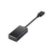 Adaptateur HP USB-C vers VGA - noir P7Z54AA