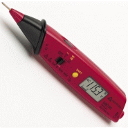 Multimètre numérique portablecompact, format stylo, 3400 points, 600v ac/dc - AMPDM73C Multimètre numérique portablecompact, format stylo, 3400 points, 600v ac/dc - AMPDM73C