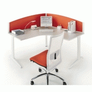 BUREAU COMPACT 90° RETOUR SYMÉTRIQUE, 160X160X80 BUREAU COMPACT 90° RETOUR SYMÉTRIQUE, 160X160X80