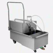Chariot de filtration d'huile Cuirassé C50 - Acier inoxydable 14/1 698147299694_0