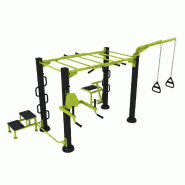 Cross Rig 1 - Station multifaces pour cross training et street workout - Plus de 10 exercices Cross Rig 1 - Station multifaces pour cross training et street workout - Plus de 10 exercices