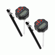 Ensemble de 2 Thermomètres de cuisson digital Fackelmann - 3176239933765