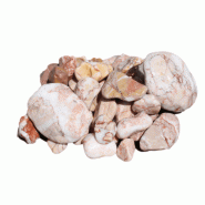 Galet 15/60 rose de Provence - Marbre - Nuance de rose - Roulé - 1.5 ton/m3