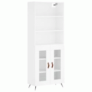 Helloshop26 - Buffet bahut commode armoire meuble de rangement organisateur cuisine salle de séjour salon haut 69,5 x 34 x 180 cm 02_0032611 - 300021 Helloshop26 - Buffet bahut commode armoire meuble de rangement organisateur cuisine salle de séjour salon haut 69,5 x 34 x 180 cm 02_0032611 - 300021