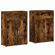Helloshop26 - Buffet bahut commode armoire meuble de rangement organisateur cuisine salle de séjour salons lot de 2 60 x 30 x 84 cm 02_0036736 - 3000 Helloshop26 - Buffet bahut commode armoire meuble de rangement organisateur cuisine salle de séjour salons lot de 2 60 x 30 x 84 cm 02_0036736 - 3000