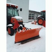 Lame à neige droite légère or-l / pour tracteur et transporteurs municipaux