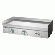 Plancha électrique lisse en ACIER - L800 | Mainho - MAX-80EM