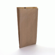 Pochettes cadeaux kraft vergé brun 24+6,5x40cm - par 250 - Retif - 60g/m² - polyvalentes et résistantes