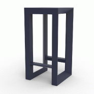 Table haute design in & out FRAME - bleu