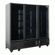 Vaiotec TOPLINE réfrigérateur à boissons 3 portes 1610 litres XL, noir, 1919 x 742 mm - noir acier 12728