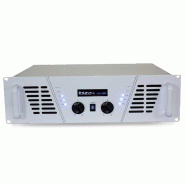 Ibiza Sound AMP1000-WH - Amplificateur de sonorisation DJ - 2 x800W -  Blanc - 3701123992476