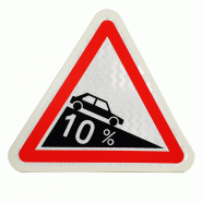 Panneau de danger A16 - Descente dangereuse Panneau de danger A16 - Descente dangereuse