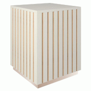 Podium Grand Vertigo T03 MDF naturel finition bois blanchi 45x45x60cm