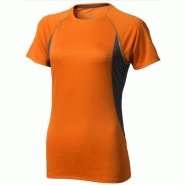 T-shirt Cool Fit manches courtes pour femmes Quebec - 100% polyester respirant 145 g/m² T-shirt Cool Fit manches courtes pour femmes Quebec - 100% polyester respirant 145 g/m²