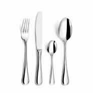 Amefa Ménagère 49 pièces Hélèna - Couverts inox 18/10 design classique avec service à salade - Coffret long - argenté inox 3546693570743