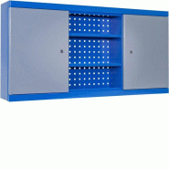 Armoire suspendue 1200 x 200 x 600 mm - armoire murale d'atelier Armoire suspendue 1200 x 200 x 600 mm - armoire murale d'atelier