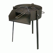 Barbecue rond avec support à paella Ø60Cm Imex El Zorro - 8427514050475