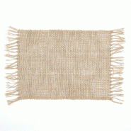 Bazar Bizar Set de table en herbe de mer 50x30x2 cm naturel - beige Matériau naturel BAVE012N