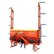 Distributeur d'engrais à chassis pliable - damax srl - capacité de la trémie 900 l