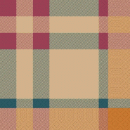 DUNI - Serviette 33x33cm ouate 3 plis Glowy Tartan - 10x50 = 500 pièces - marron Matériau naturel 228797