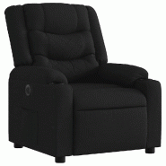Fauteuil inclinable électrique Noir Tissu Modèle Ordelanel - 8721012217980
