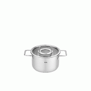 Fissler - Pure Collection - Casserole à couvercle en verre 20 cm - 4009209398587