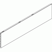 Fond lisse 70x30cm - Blanc - Acier résistant - Finition Epoxy