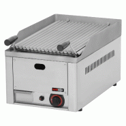 Grill Pierre de Lave à Gaz Professionnel 31x48 cm à Poser Inox – 6,5 kW – REDFOX GL 30 GS - GL 30 GS Grill Pierre de Lave à Gaz Professionnel 31x48 cm à Poser Inox – 6,5 kW – REDFOX GL 30 GS - GL 30 GS